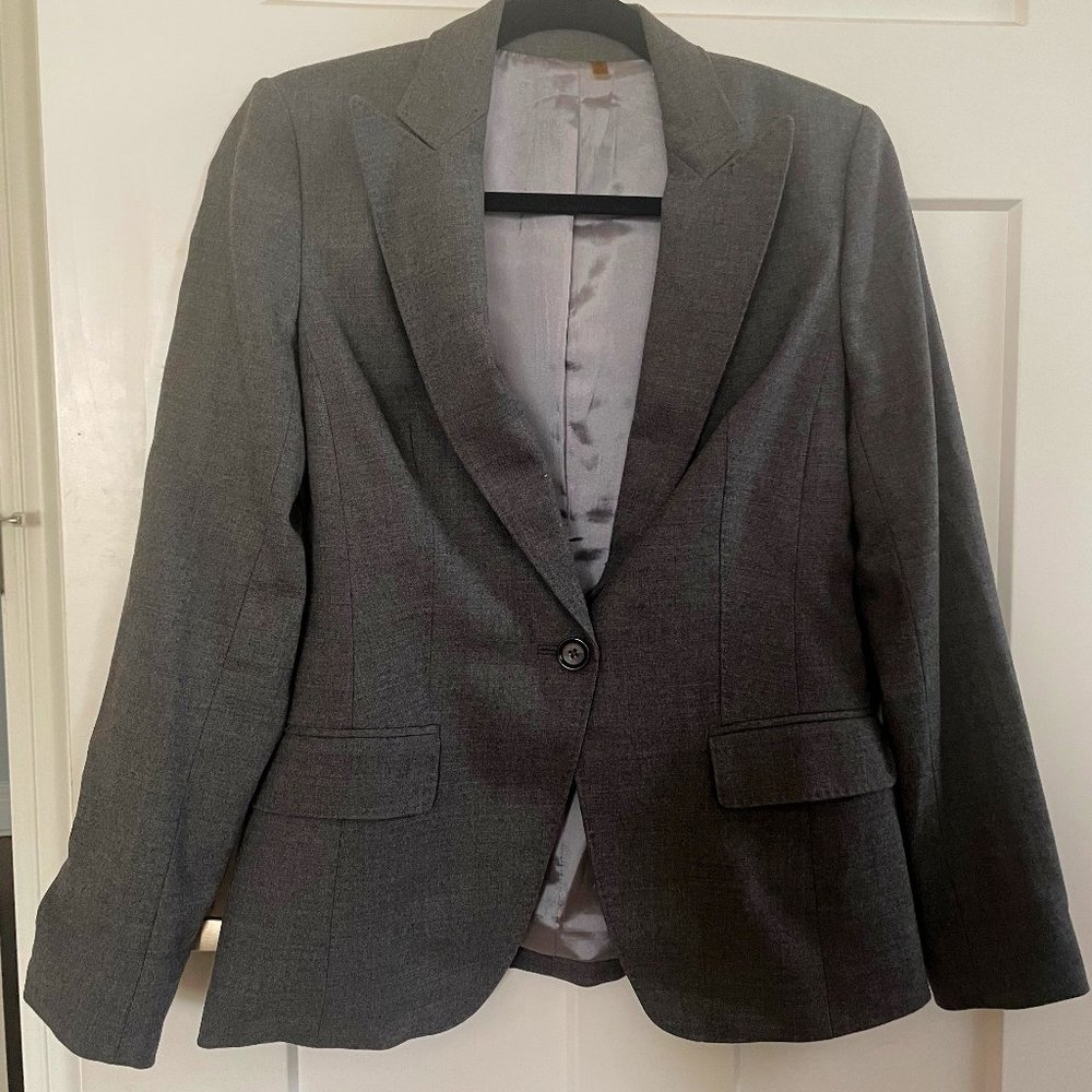 Martin + Osa Gray Wool Blazer - Size 6